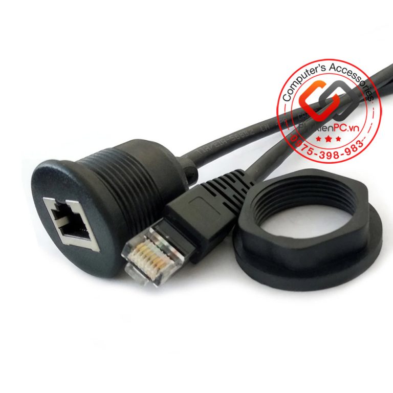 Cáp nối dài LAN Ethernet RJ45 chống nước dài 1M 2M