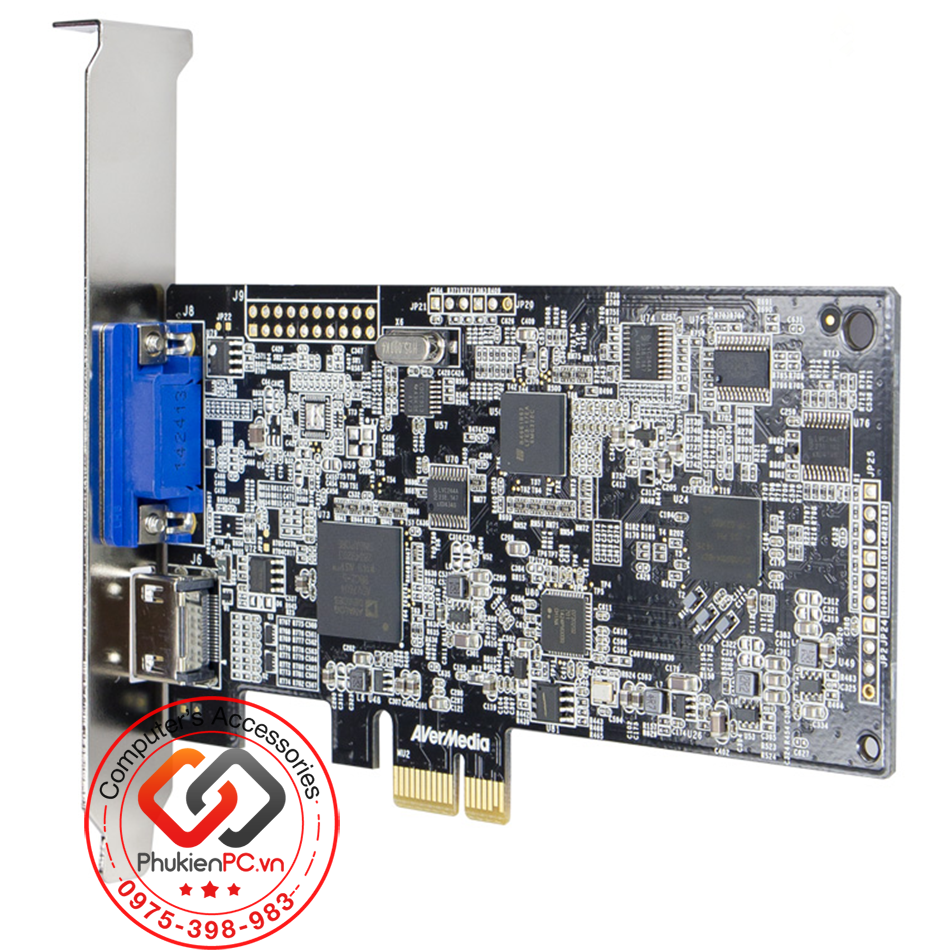 Card PCIe ghi hình siêu âm nội soi HDMI, VGA Avermedia DarkCrystal HD Capture CD311