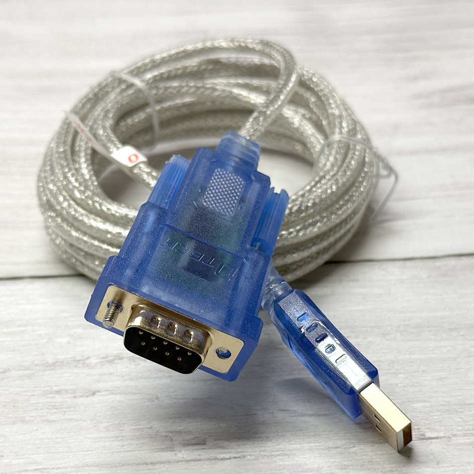 Cáp USB to RS232 FTDI chip dài 3M thương hiệu Dtech DT-5031