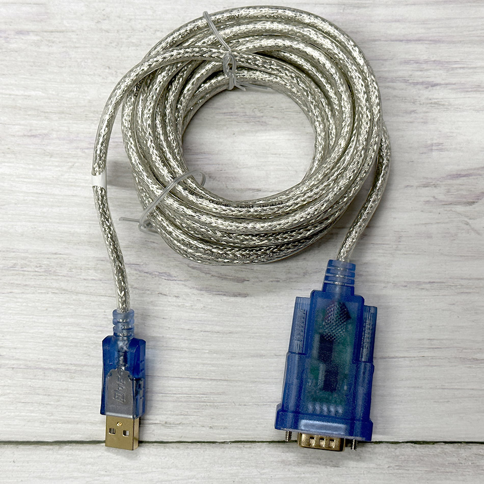 Cáp USB to RS232 FTDI chip dài 5M thương hiệu Dtech DT-5051
