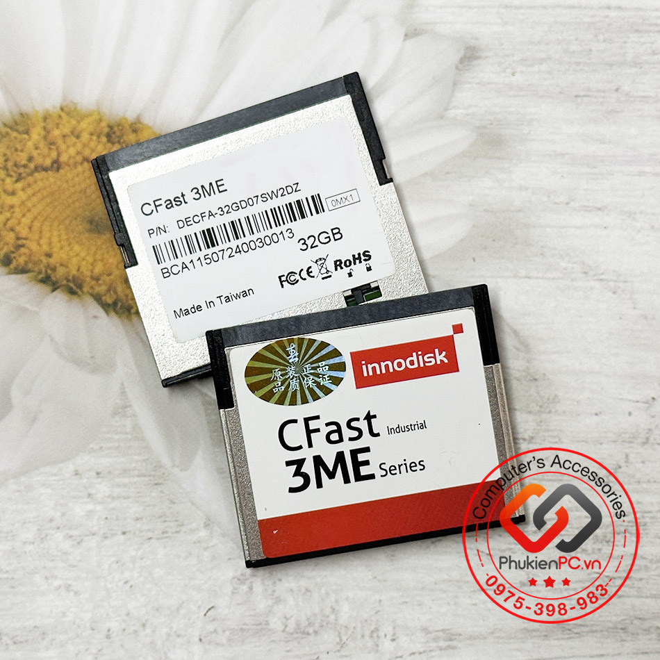 Thẻ nhớ CFAST INNODISK 3ME3 32GB cho máy công nghiệp