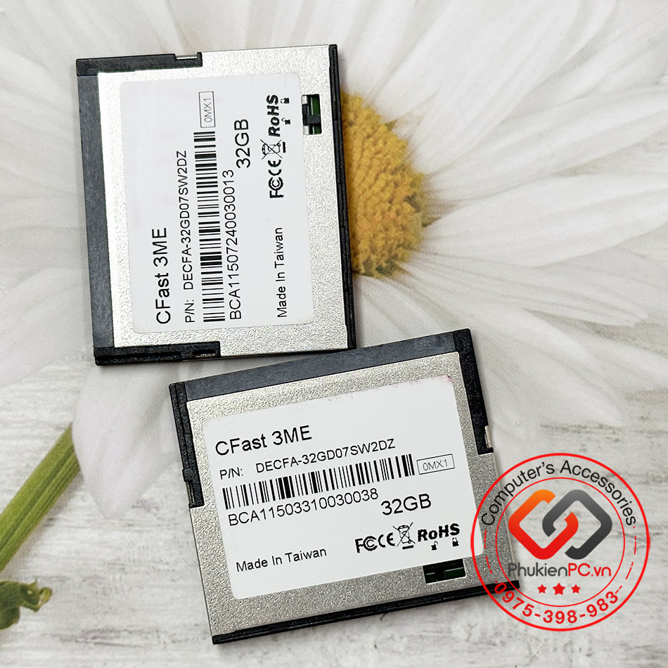 Thẻ nhớ CFAST INNODISK 3ME3 32GB cho máy công nghiệp