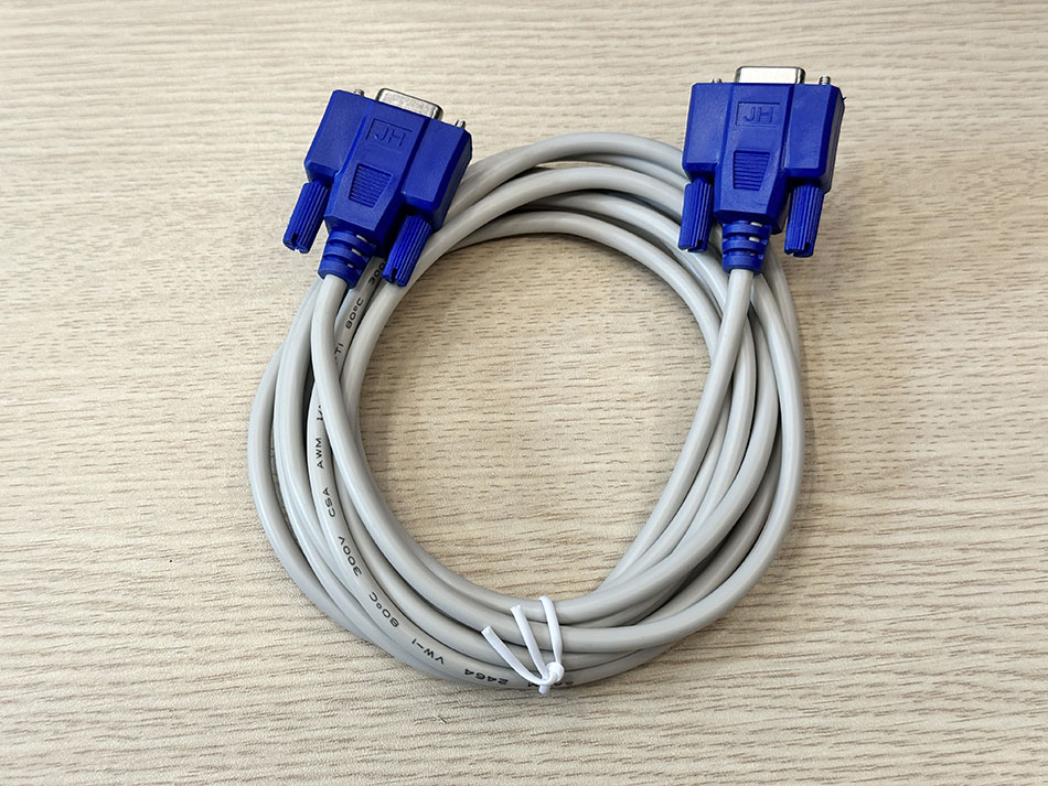 Cáp COM DB9 RS232C Cái-Cái nối chéo 2-3 (Null modem 2-3 Cross) dài 1.5M