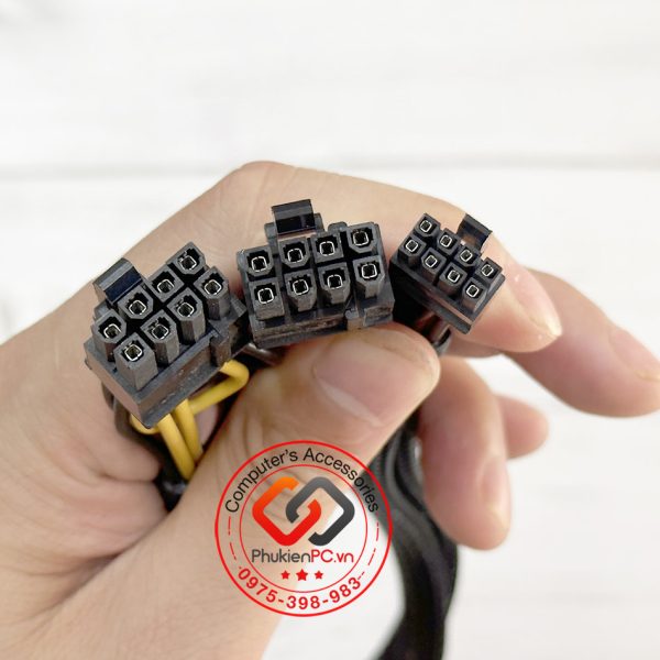 Cavo Adattatore Alimentazione GPU: Da 10 Pin A 6+8 Pin Per HP DL380 G7 50cm - 2
