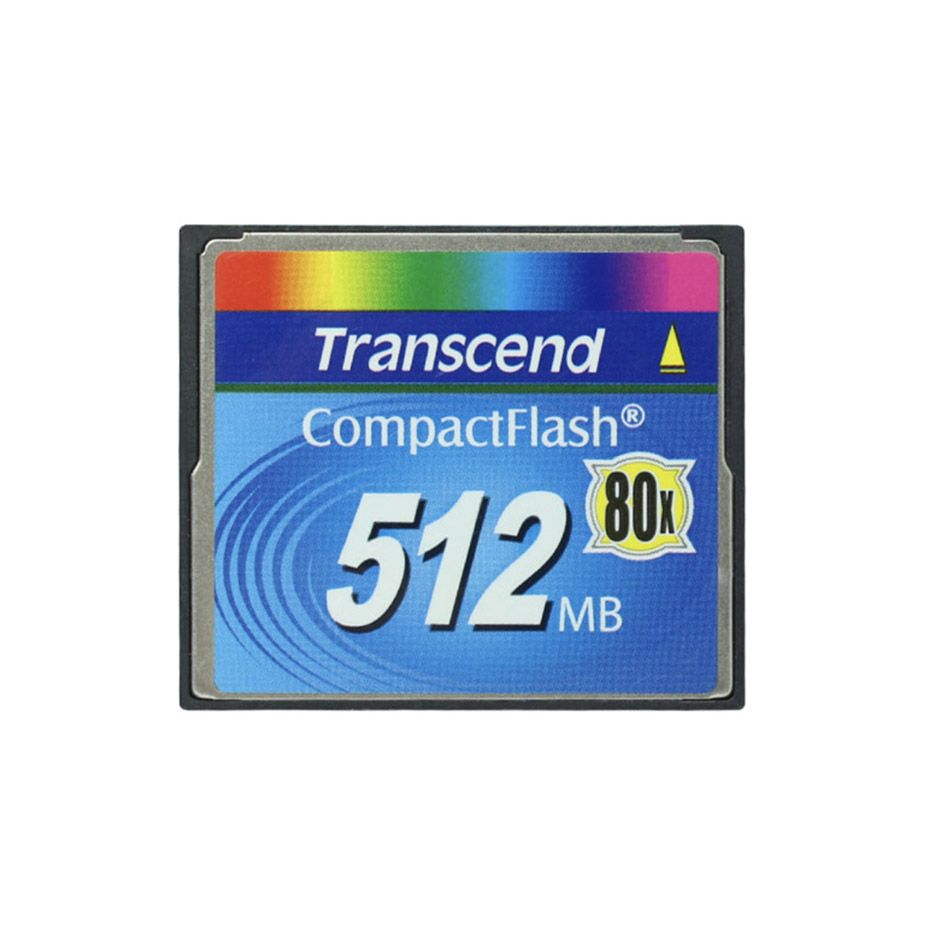 Thẻ nhớ CF Transcend 512MB 80x cho máy CNC, PLC
