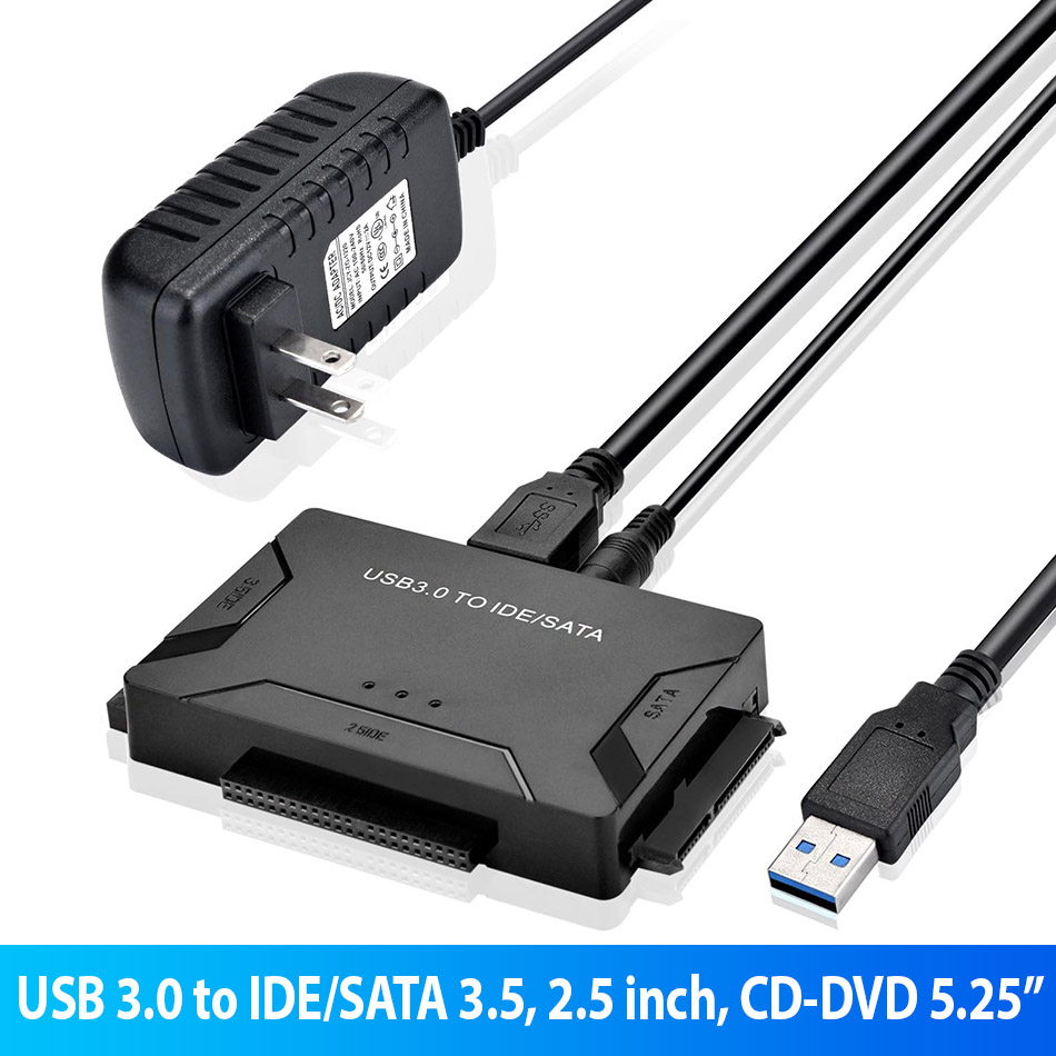 Cáp USB 3.0 to HDD SSD DVD SATA/IDE 44pin 40pin 2.5 inch 3.5 inch