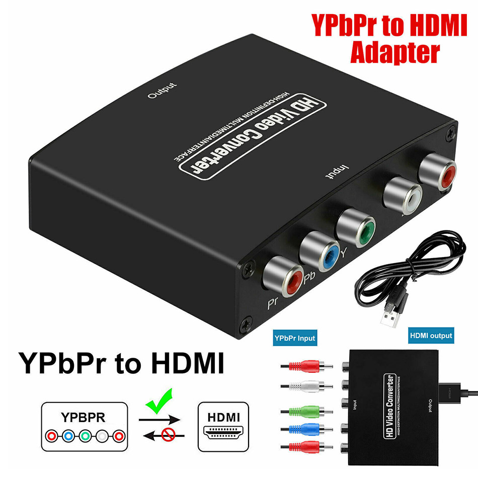 Bộ chuyển đổi Component RGB YPbPr To HDMI 1080P chất lượng tốt