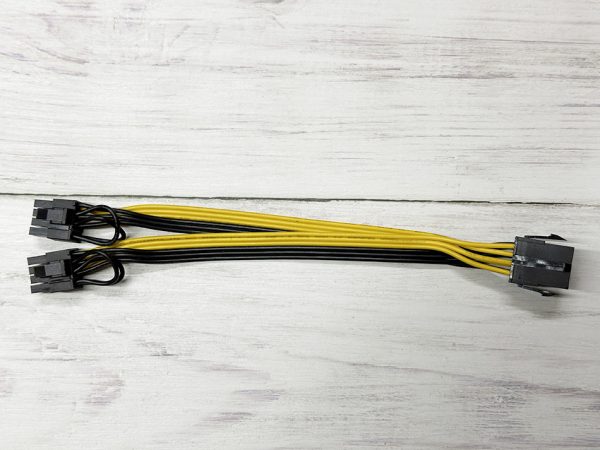 Dây nguồn 8Pin CPU sang 2 8Pin PCIe lắp VGA cho Server, PC, Workstation