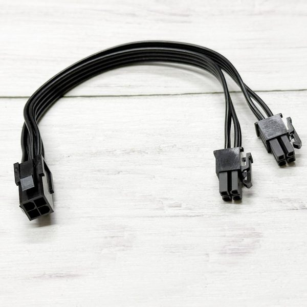 Dây cáp chia nguồn 4pin CPU 1 ra 2 cho máy đồng bộ DELL