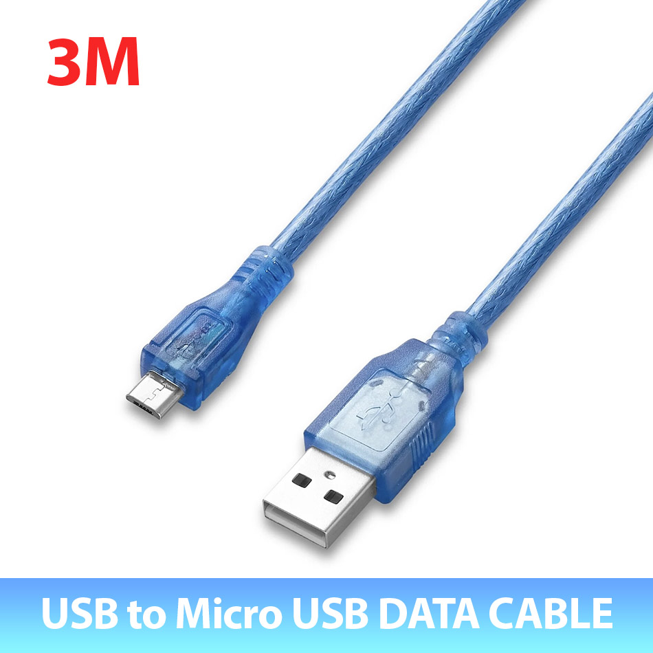 Dây cáp USB to Micro USB DATA cable 3M