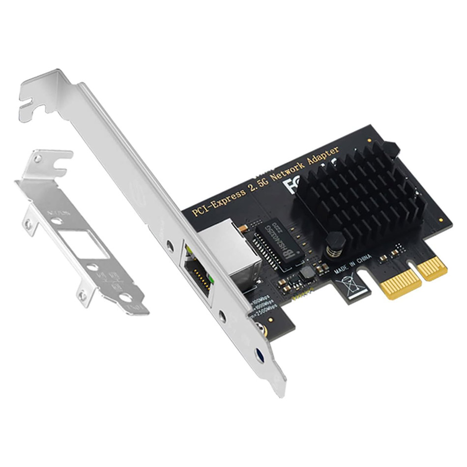 Card mạng PCIe 1x to LAN Ethernet 2.5G chip Intel i225