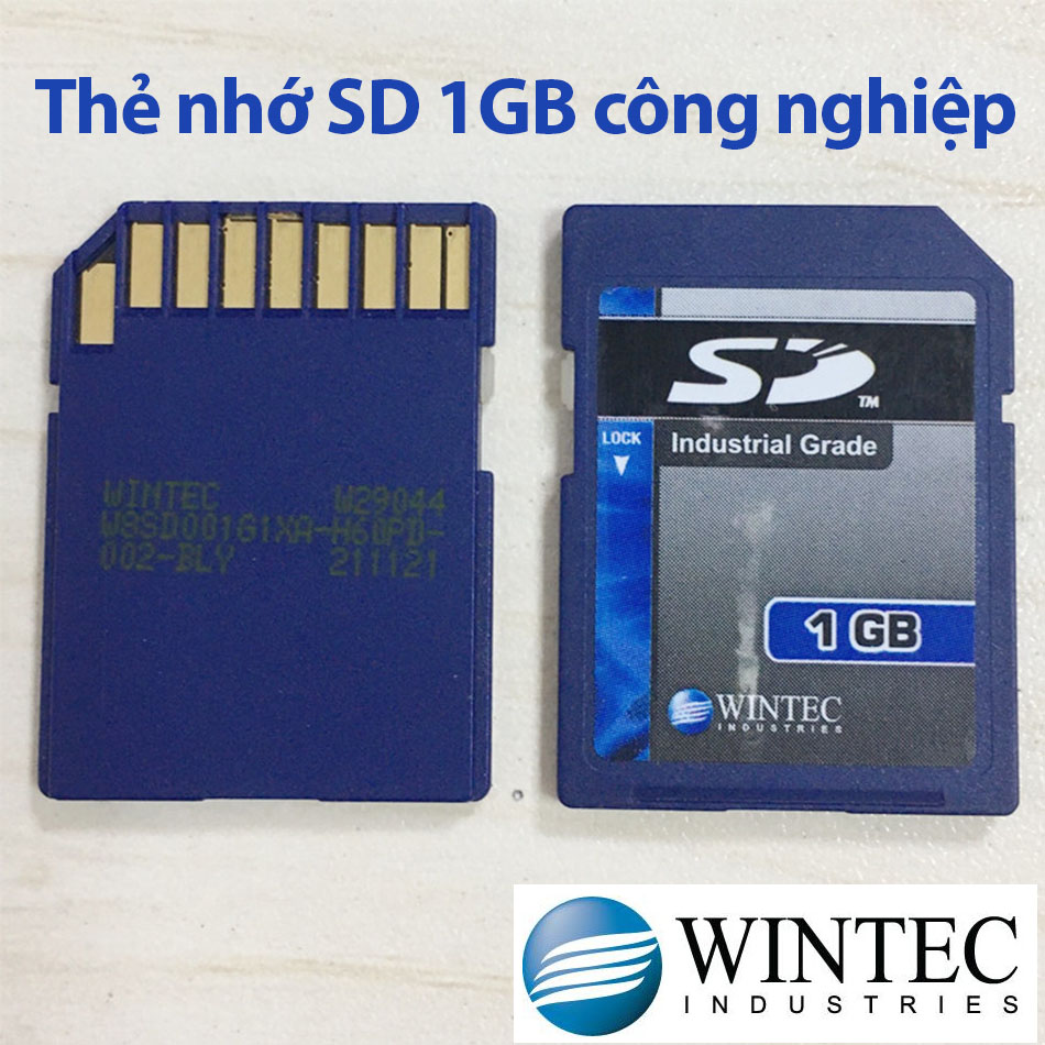 Thẻ nhớ SD Wintec 1GB industrial công nghiệp