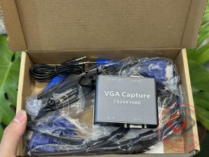 Thiết bị ghi hình VGA sang USB chụp ảnh, quay video cho máy siêu âm, nội soi y tế 1080P