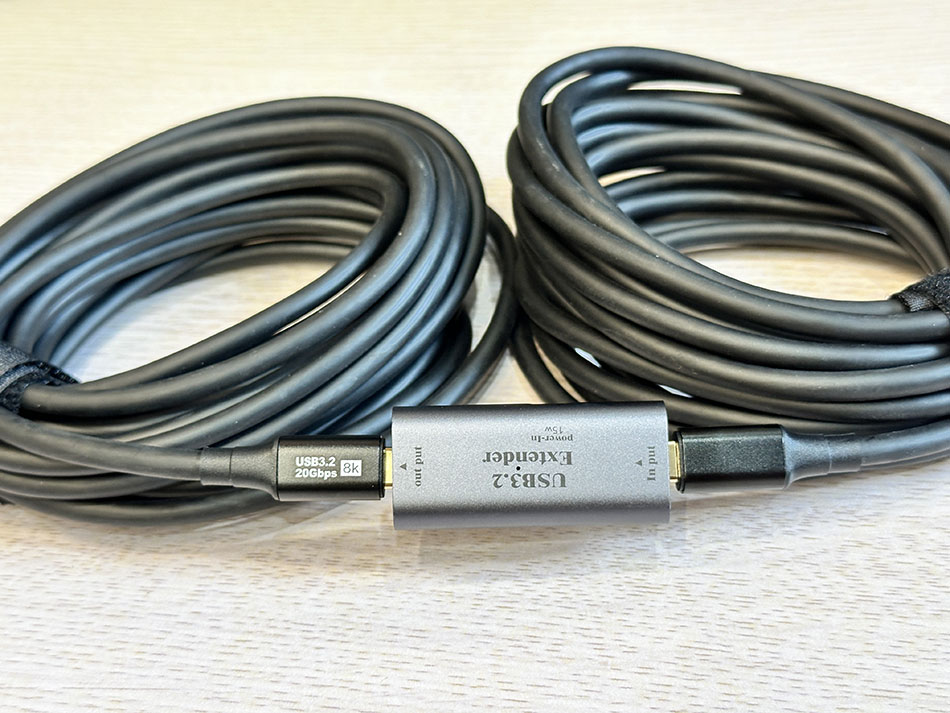 Cáp Type C to Type C dài 5M 10M 15M 20M cho máy ảnh, camera, màn hình 4K, 5K (PD100W, 8K 4K, USB 20Gbps, 5 Gbps)