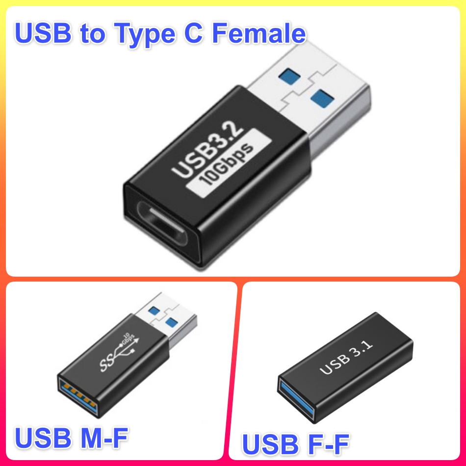 Đầu nối USB 3.1 USB 3.2 AM-AF, AF-AF, AM-Type C Female