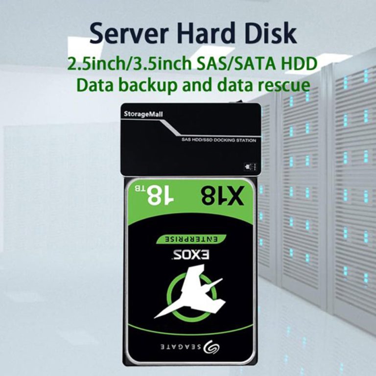 Thiết bị đọc dữ liệu ổ cứng SAS/SATA server sang USB 5 Gbps sử dụng sao ...