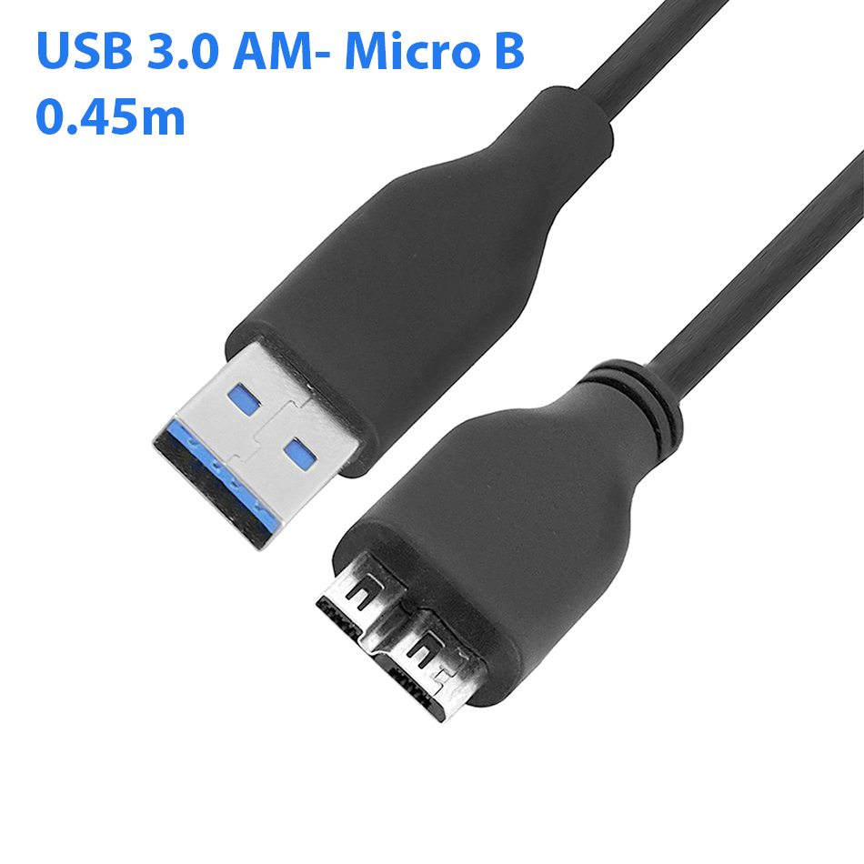 Dây cáp ổ cứng USB 3.0 AM-Micro BM 45cm