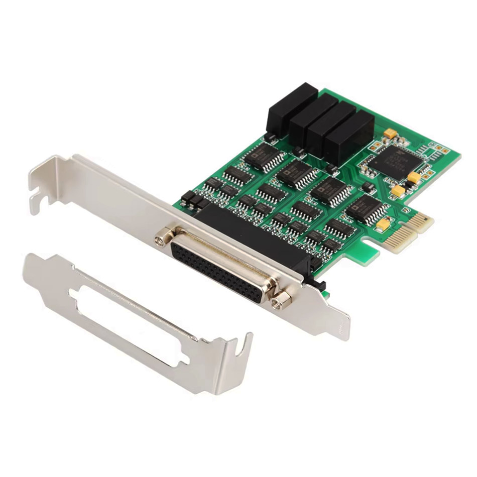 Card chuyển đổi PCIe x1 to 2 Port/ 4 Port RS422 RS485 IOCREST IO-PCE352-PR2S/ IO-PCE354-PR4S