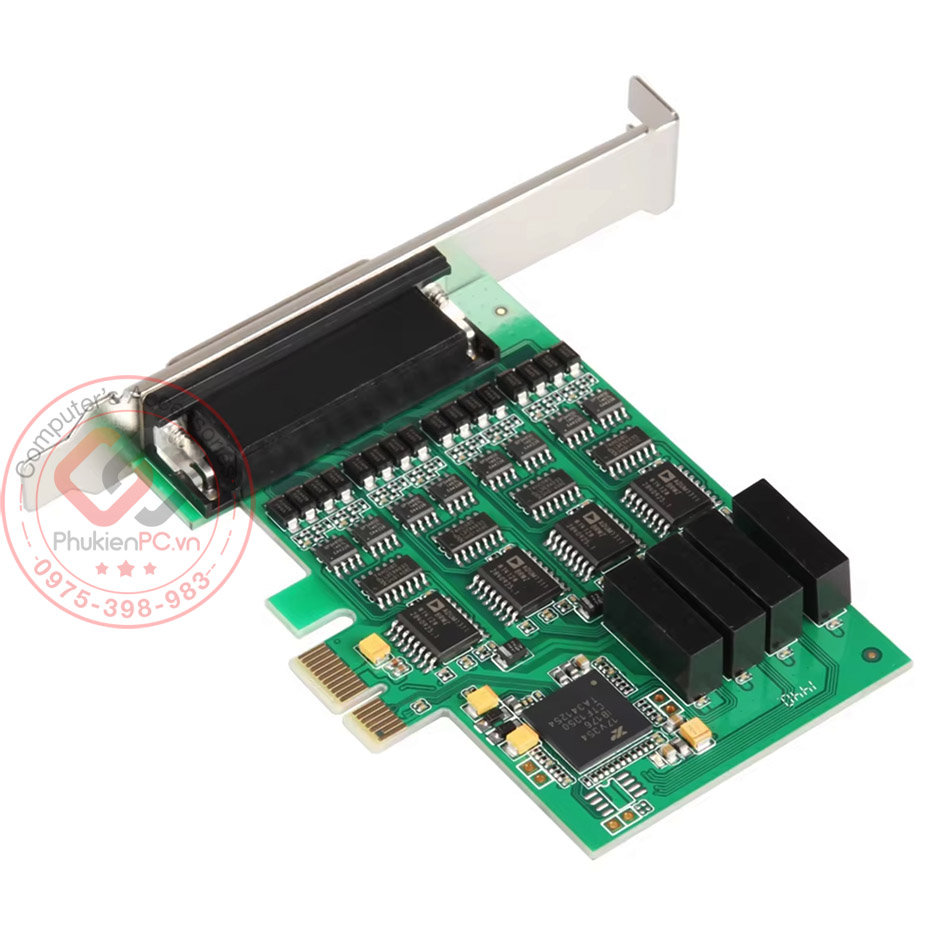 Card chuyển đổi PCIe x1 to 2 Port/ 4 Port RS422 RS485 IOCREST IO-PCE352-PR2S/ IO-PCE354-PR4S