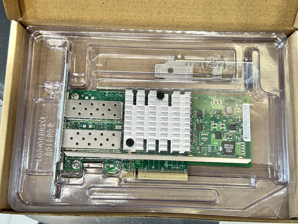 Card mạng cổng quang 1Port 2Port 10Gbps PCI-E x8 SFP Ethernet Server Adapter Intel X520-DA2
