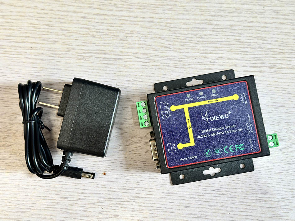 Bộ chuyển đổi Ethernet RJ45 to RS232 RS422 RS485 Converter Industrial Serial Device Server Ethernet Adapter TCP/RTU/UDP Converter