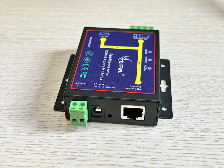 Bộ chuyển đổi Ethernet RJ45 to RS232 RS422 RS485 Converter Industrial Serial Device Server Ethernet Adapter TCP/RTU/UDP Converter