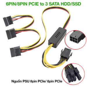 Giải pháp chuyển đổi nguồn SATA ổ cứng cho nguồn Modular bị thiếu, mấy cáp
