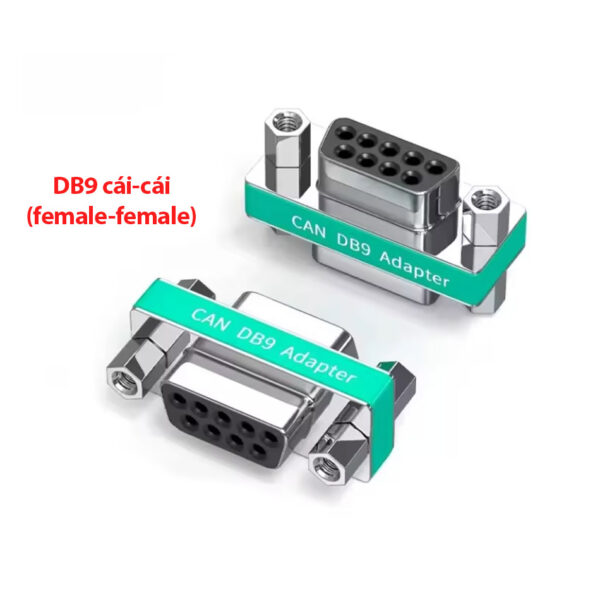 Đầu nối RS232 Serial DB9 CAN BUS Terminal 120 Ohm Đực Cái, Cái Cái, Đực Đực