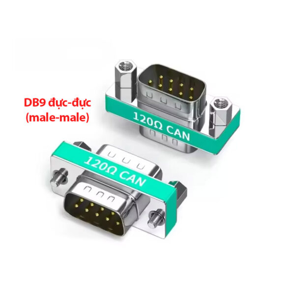 Đầu nối RS232 Serial DB9 CAN BUS Terminal 120 Ohm Đực Cái, Cái Cái, Đực Đực
