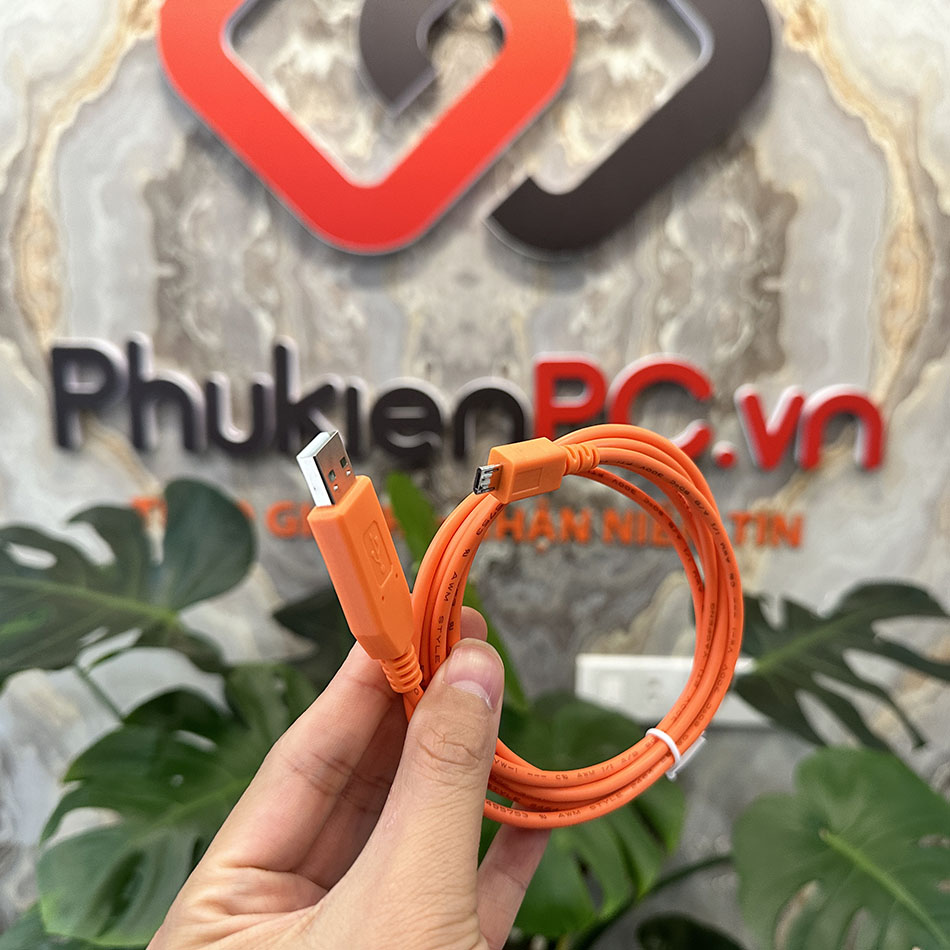 Cáp Aruba Console USB to Micro USB 5Pin HPE JY728A AP-CBL-SERU dài 1.8M