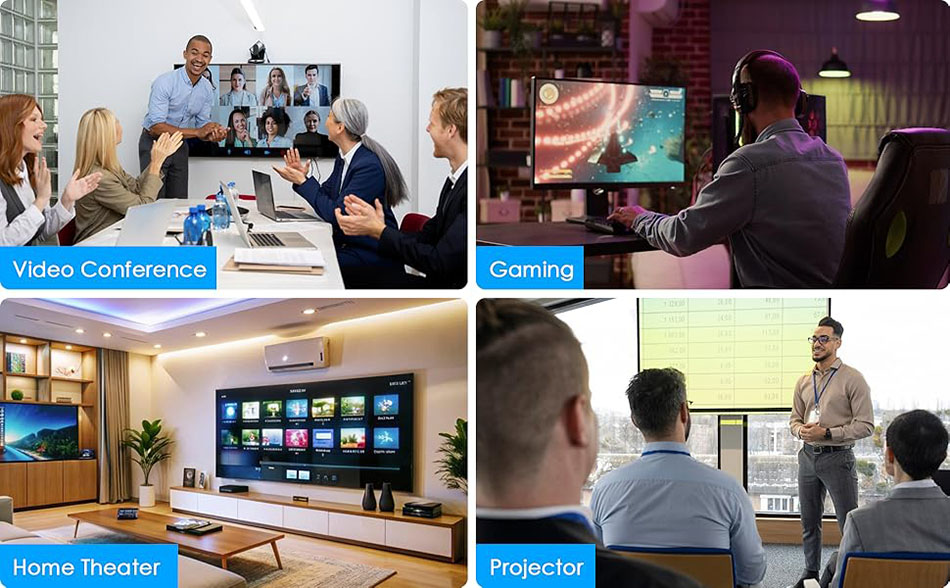 HDMI ARC eARC to RCA Optical Coxial 3.5mm kết nối Tivi ra âm ly, loa, soundbar dàn âm thanh