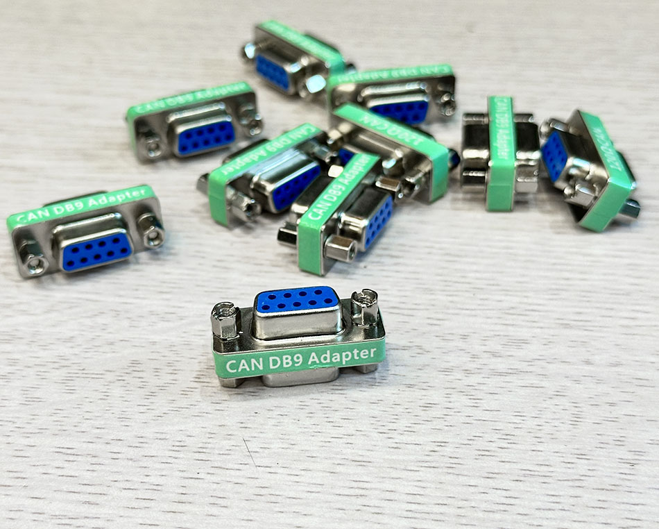 Đầu nối RS232 Serial DB9 CAN BUS Terminal 120 Ohm Đực Cái, Cái Cái, Đực Đực