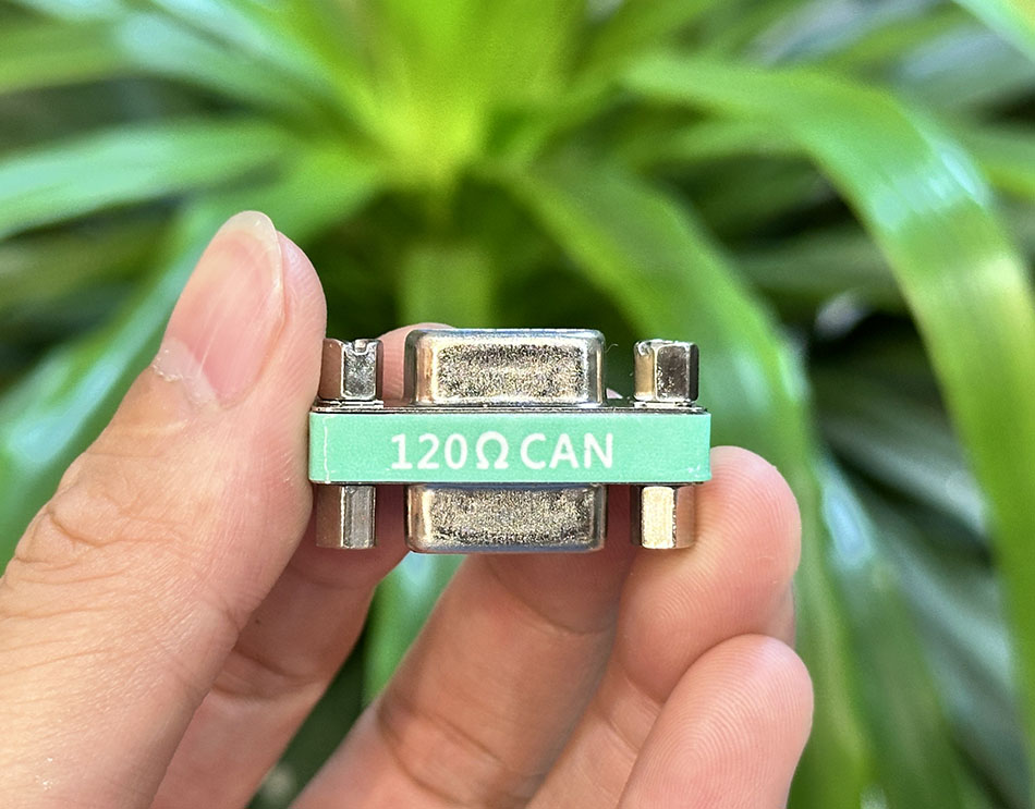Đầu nối RS232 Serial DB9 CAN BUS Terminal 120 Ohm Đực Cái, Cái Cái, Đực Đực