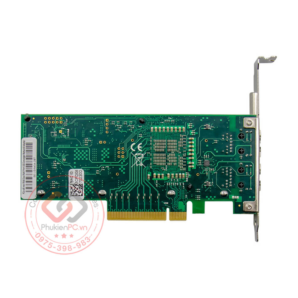 Card Mạng LAN Ethernet Intel X540-T2 Dual Port 10G cho PC, Server Workstation