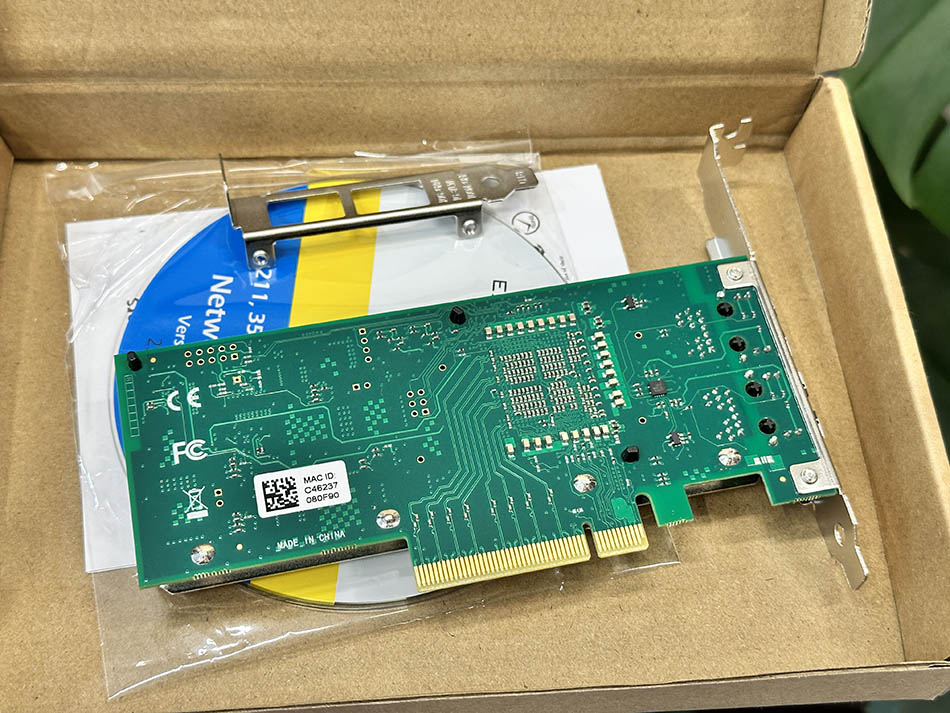 Card Mạng LAN Ethernet RJ45 intel X540-T2 Dual Port 10G cho PC, Server Workstation