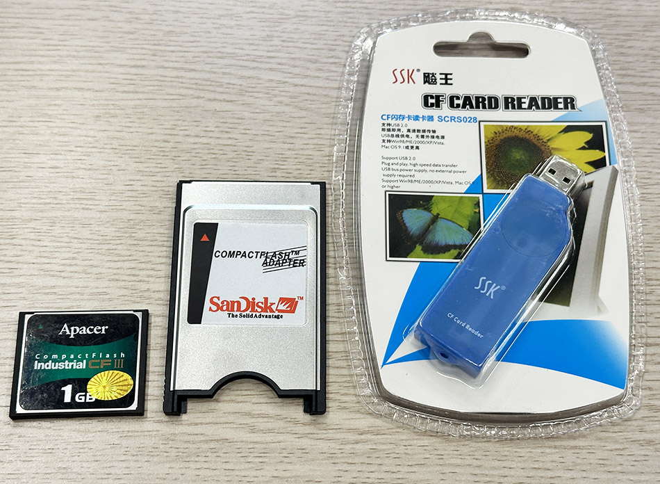 Thẻ nhớ CF Card industrial 1GB Apacer 81.2E010.1C10C cho máy CNC, PLC