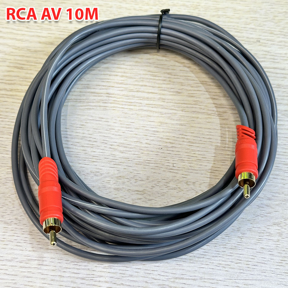 Cáp hoa sen AV RCA dài 10M sử dụng cho máy siêu âm nội soi, thiết bị ghi hình