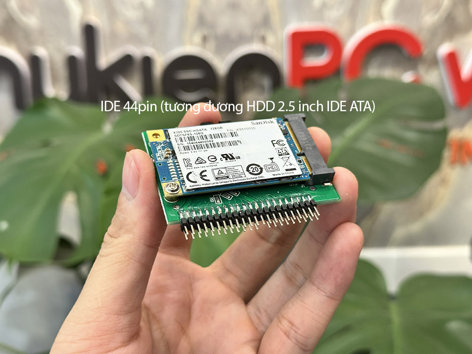 Ổ cứng SSD mSATA 128GB SANDISK, Micron, Lite-On