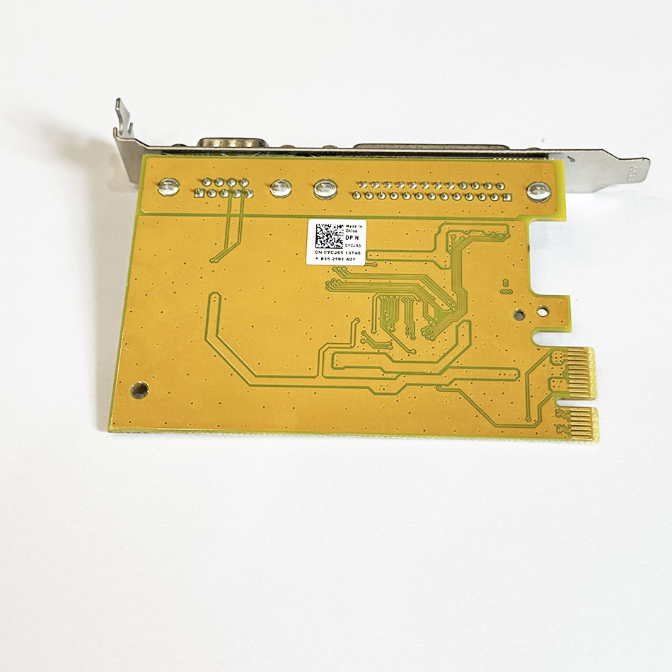 Card PCIe to COM RS232 DB25 Parallel LPT Sunix MI06469A 05R3FC DELL SUN2410 chất lượng cao cho máy tính bàn, đồng bộ