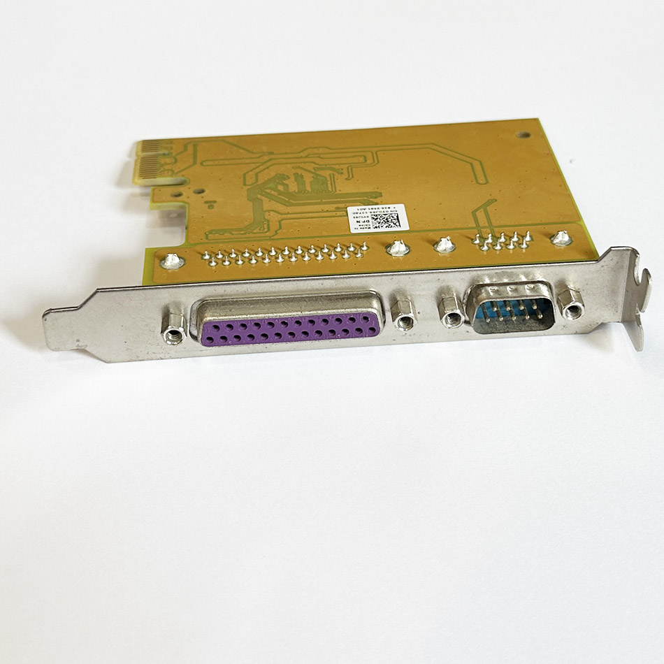 Card PCIe to COM RS232 DB25 Parallel LPT Sunix MI06469A 05R3FC DELL SUN2410 chất lượng cao cho máy tính bàn, đồng bộ