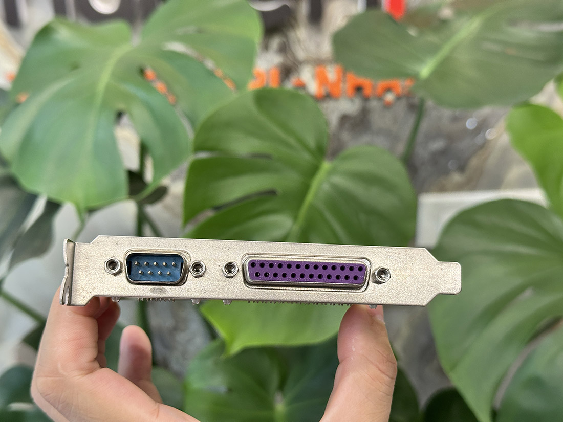 Card PCIe to COM RS232 DB25 Parallel LPT Sunix MI06469A 05R3FC DELL SUN2410 chất lượng cao cho máy tính bàn, đồng bộ