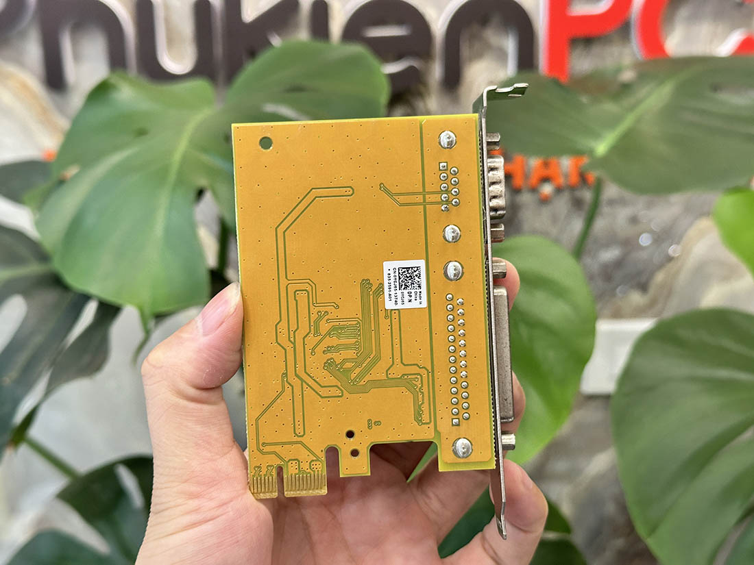 Card PCIe to COM RS232 DB25 Parallel LPT Sunix MI06469A 05R3FC DELL SUN2410 chất lượng cao cho máy tính bàn, đồng bộ