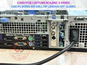 SV2000E Card PCIe capture BNC RCA S-video (S-VHS) cho siêu âm, nội soi tai mũi họng hỗ trợ WIN 7 10 11