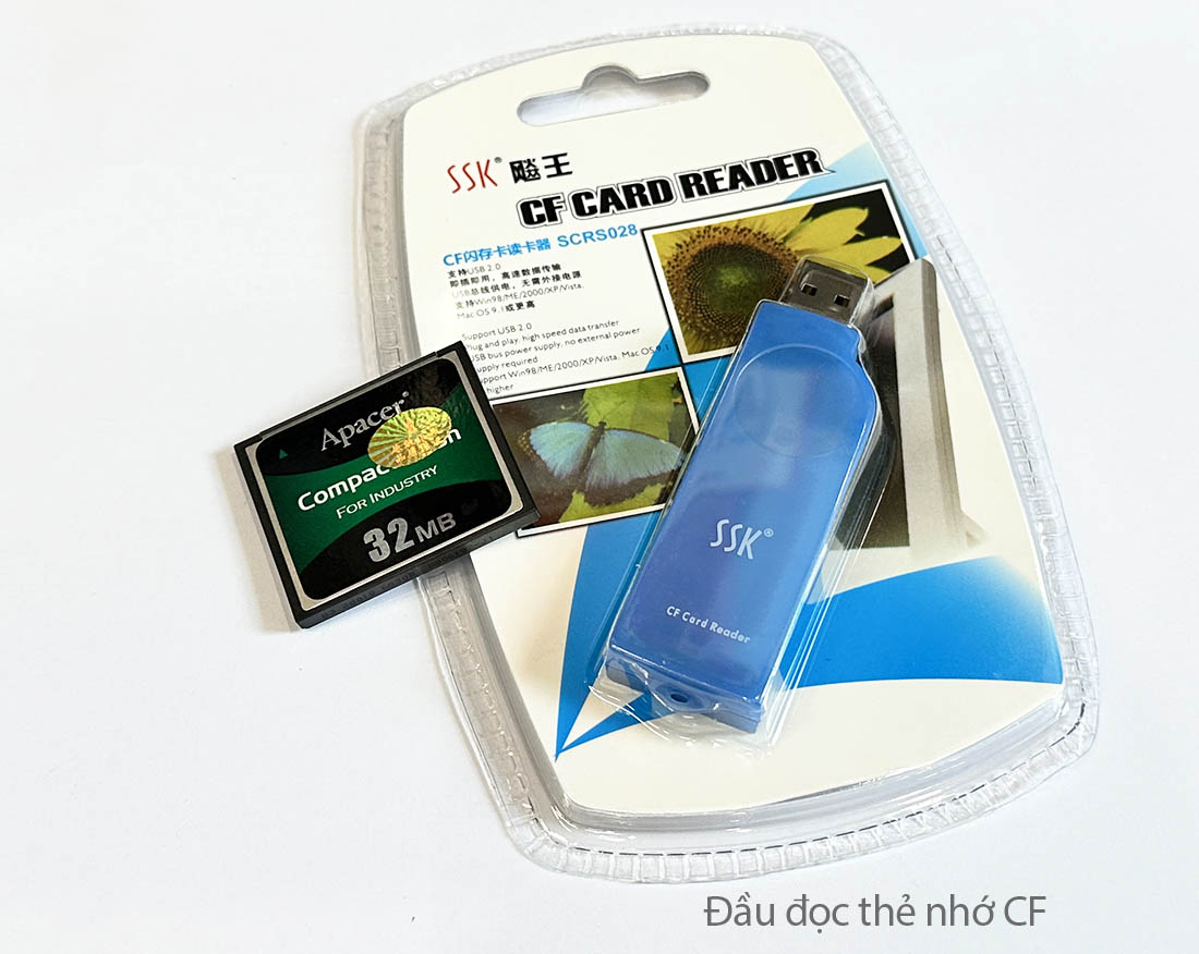 Thẻ nhớ CF Card industrial 32MB Apacer 81.28010.6830B