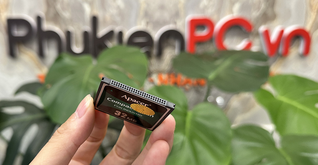 Thẻ nhớ CF Card industrial 32MB Apacer 81.28010.6830B
