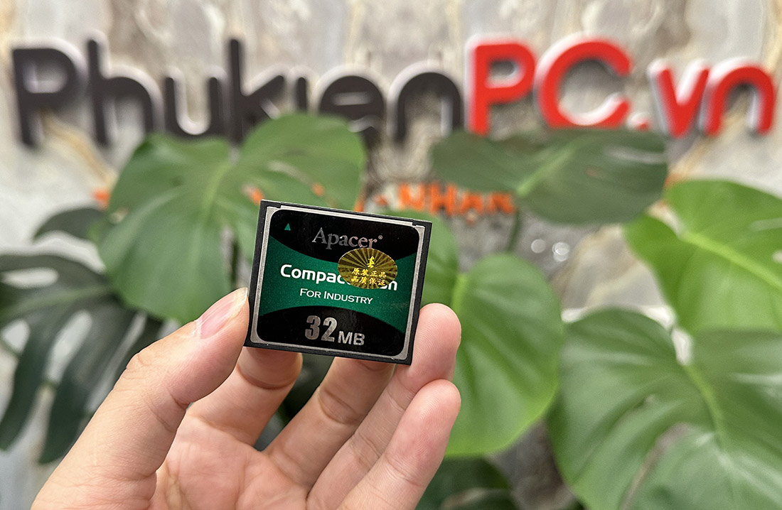 Thẻ nhớ CF Card industrial 32MB Apacer 81.28010.6830B