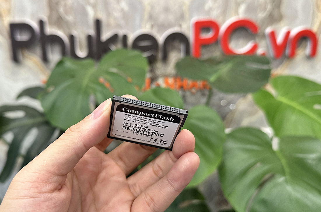 Thẻ nhớ CF Card industrial 32MB Apacer 81.28010.6830B