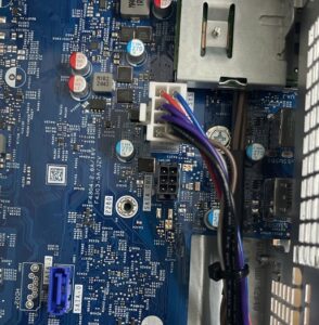 Cáp mini 6pin ra 2 SATA gắn thêm ổ cứng HDD SSD SATA cho DELL Slim Tower ECS1250 ECT1250