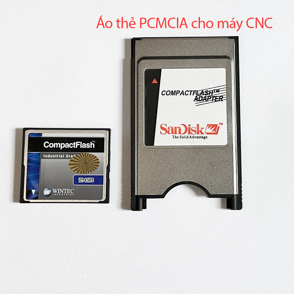 Thẻ nhớ WINTEC Industrial grade 2GB CF Compactflash CARD cho máy CNC công nghiệp