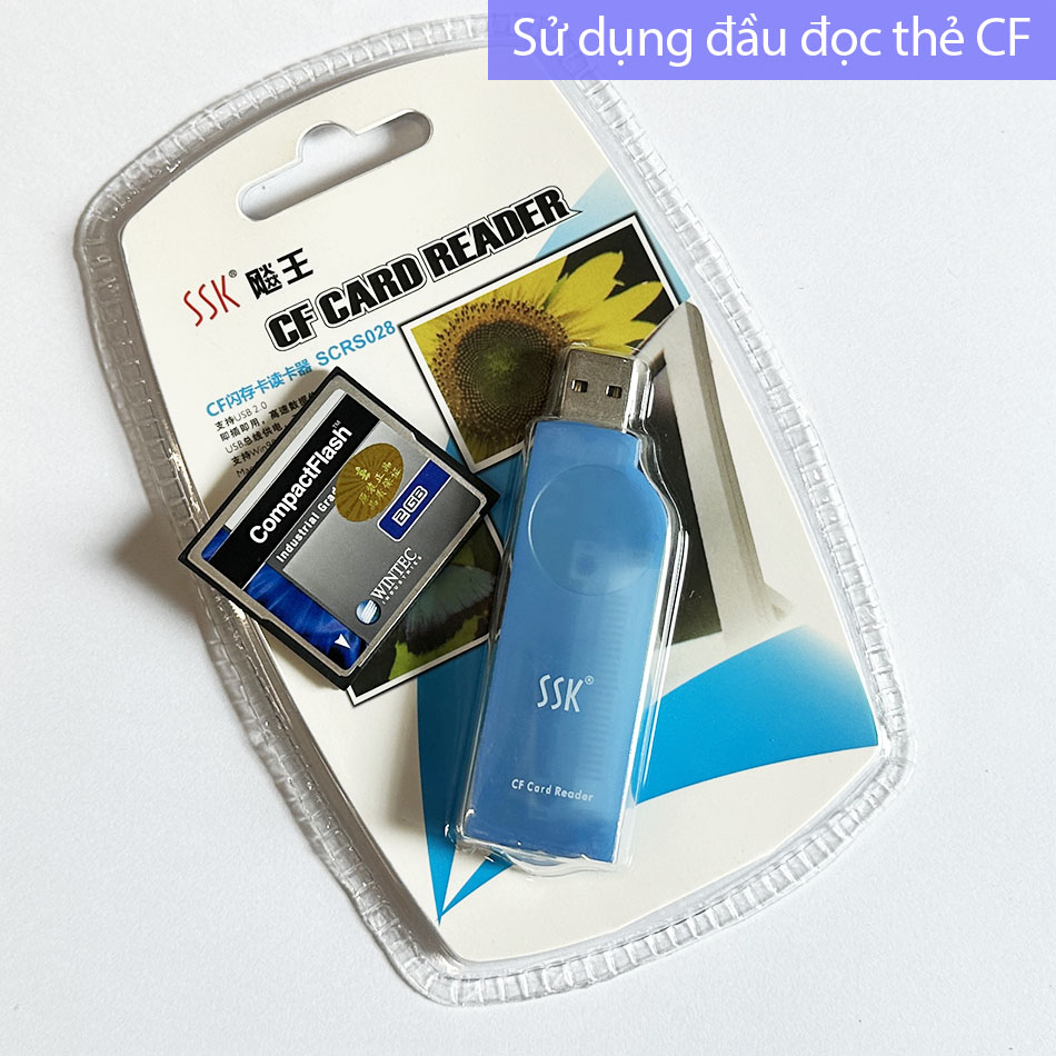 Thẻ nhớ WINTEC Industrial grade 2GB CF Compactflash CARD cho máy CNC công nghiệp
